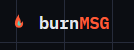 burnMSG Logo